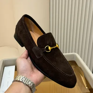 Gucci Horsebit 1955 لوبلر بني سويد