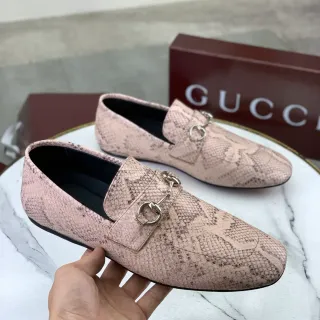 Gucci Horsebit 1955 সাপের চামড়া গোলাপি লুফার