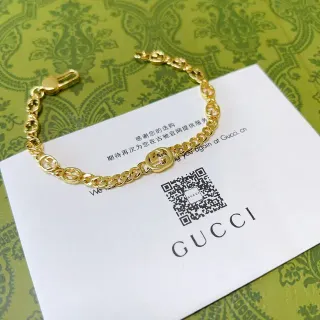 Gucci Ophidia Interlocking G Gold-Tone سوار سلسلة