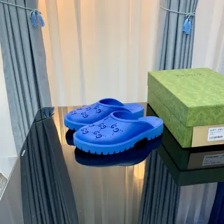 Gucci Screener Zapatillas azules Interlocking G Monogram