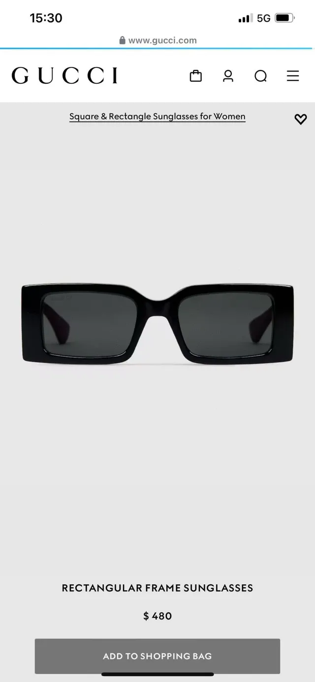Gucci Screener Brown Tortoiseshell Web Stripe Sunglasses 6