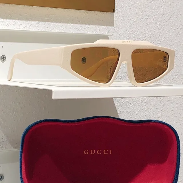 Gucci Screener Monogram Black Gradient Lens Sunglasses 6