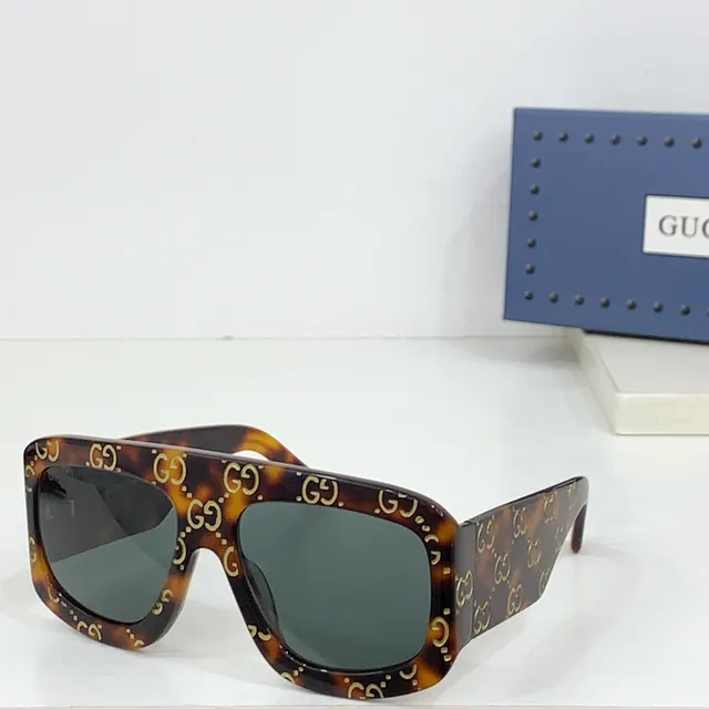 Gucci Screener Lunettes optiques en acétate transparentes Oversized 5