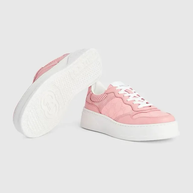 Gucci Screener Pink Monogram zapatillas lifestyle 2