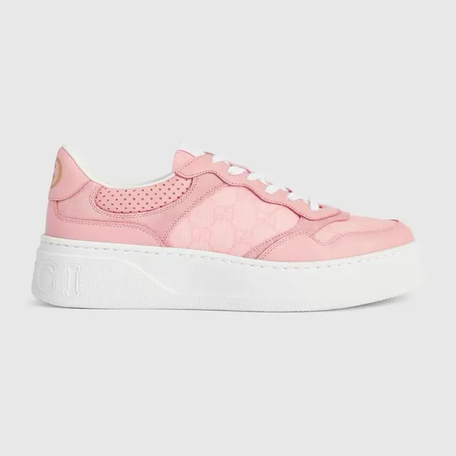 Gucci Screener Pink Monogram zapatillas lifestyle 5