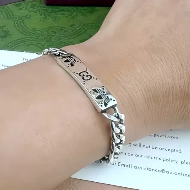 Gucci Collier Chaîne Curb Chunky Argent Poli 3