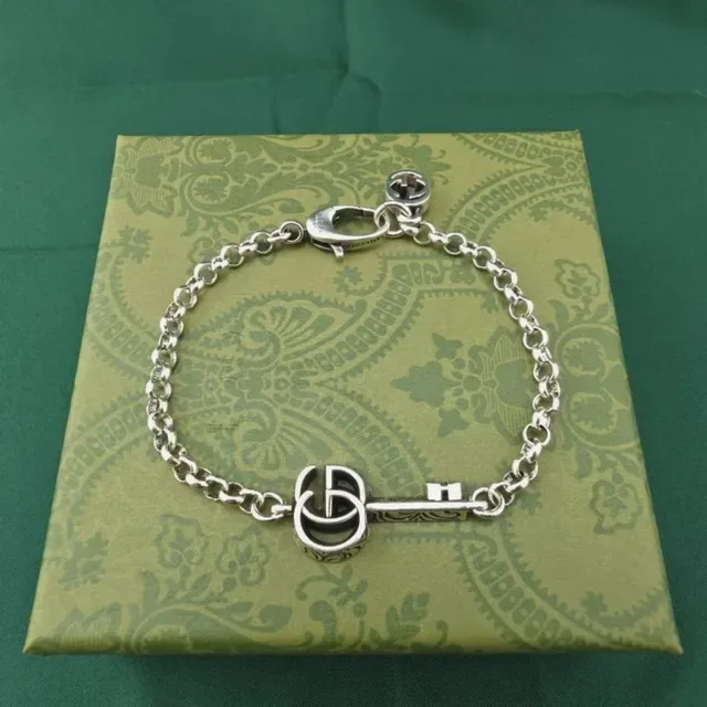 Gucci Collier Argent Métal Interlocking G Logo 7
