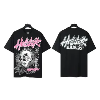 Hellstar Graphic Flame Print Oversized T-Shirt