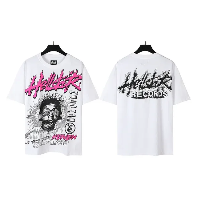 Hellstar Graphic Flame Print Oversized T-Shirt 3