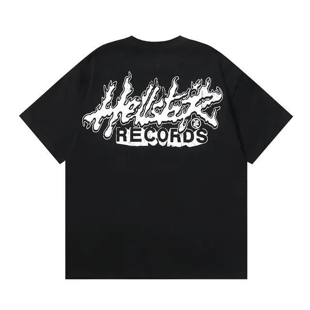 Hellstar Graphic Flame Print Oversized T-Shirt 13