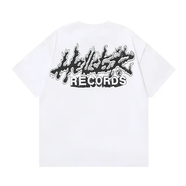 Hellstar Graphic Flame Print Oversized T-Shirt 17