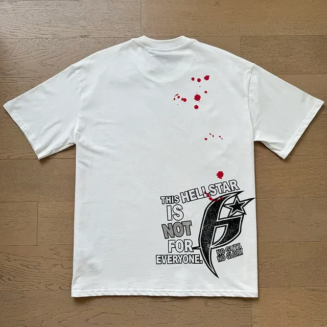 Hellstar Graphic-Print Crew-Neck Short-Sleeve T-Shirt 4