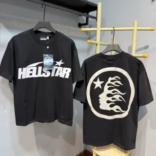 Hellstar Graphic Print Oversized Black T-Shirt