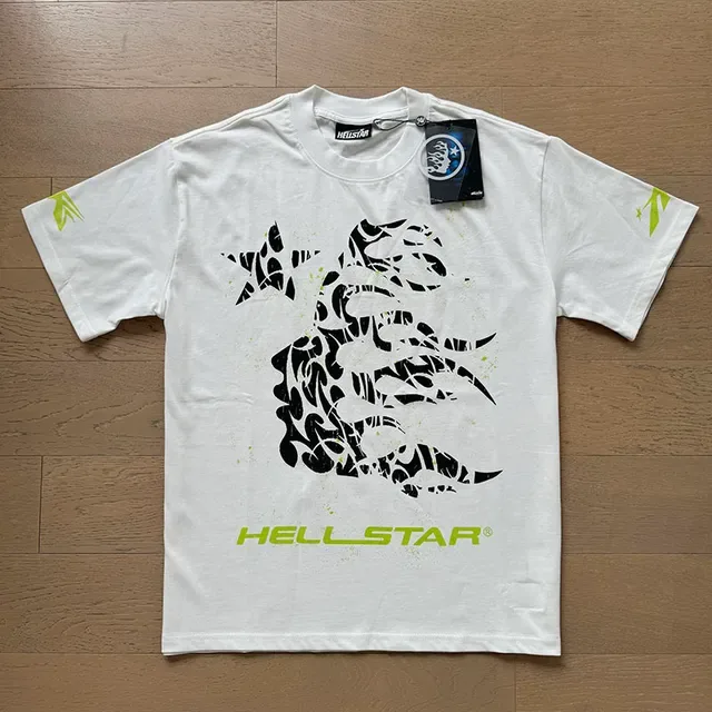Hellstar 图案印花宽松T恤 15