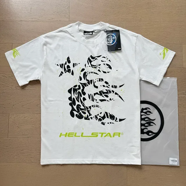 Hellstar 图案印花宽松T恤 16