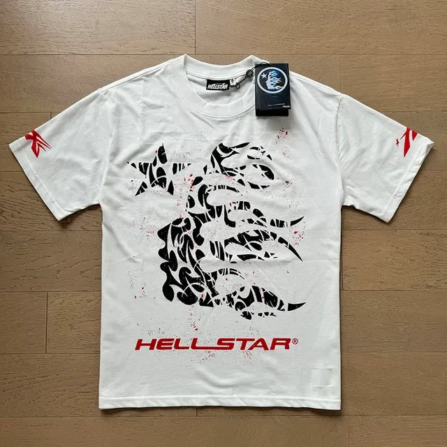 Hellstar 图案印花宽松T恤 19