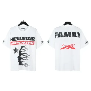 Hellstar Sports Family Graphic Print Oversized T-Shirt