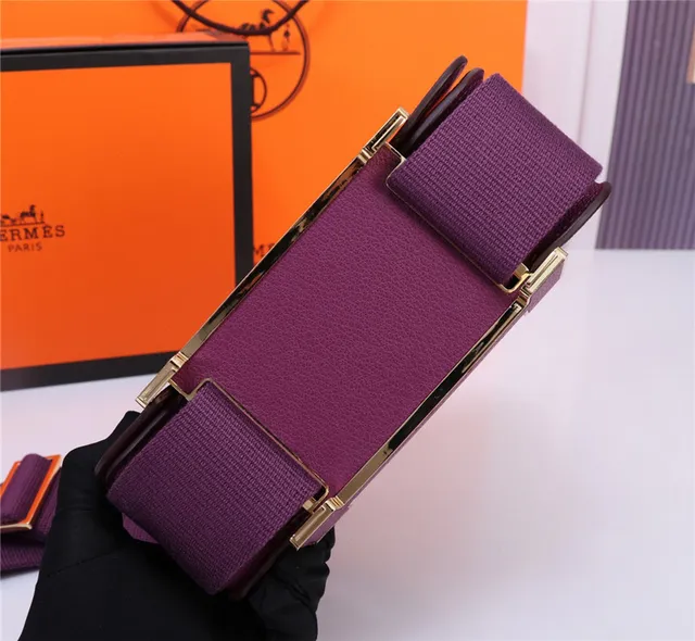 Hermès Constance কালো পেবল্ড লেদার মেসেঞ্জার ব্যাগ 16