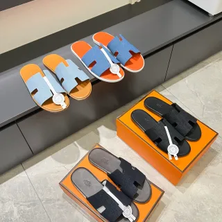 صنادل هيرميز أوران دينيم H-strap