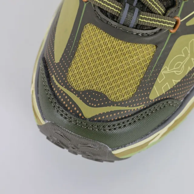 Hoka Mafate Speed 2 Army Green Lime Green Trail Running Shoes 5