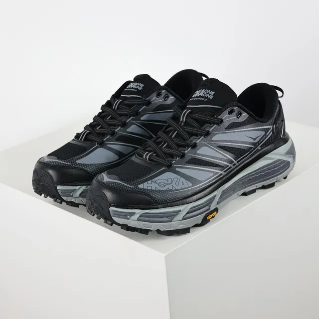 Hoka Mafate Speed 2 Negro Gris Zapatillas de trail running 2