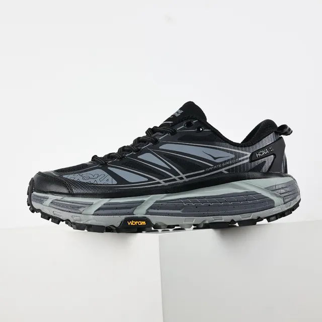 Hoka Mafate Speed 2 Negro Gris Zapatillas de trail running 9
