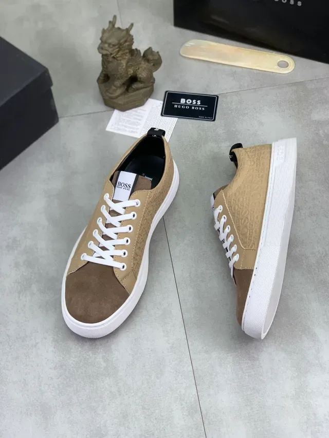 Chaussure Lifestyle de Hugo Boss Monogram Embossed Two-Tone 5