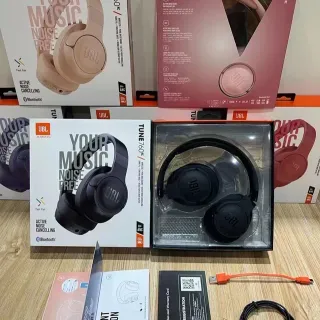 JBL TUNE 760NC Black Wireless Active Noise Cancelling Over-Ear Headphones