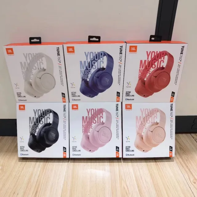 JBL TUNE 760NC Negro inalámbrico cancelación activa de ruido auriculares over-ear 8