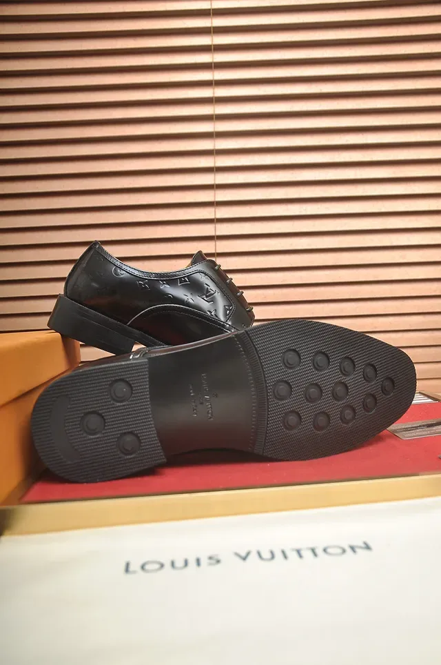 Louis Vuitton Chaussures Oxford Monogramme Noir Cap-Toe 2