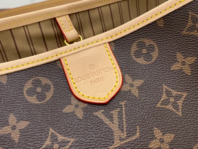 Louis Vuitton বাদামি বেইজ মোনোগ্রাম ক্যানভাস স্লাউচি হোবো সিলুয়েট হ্যান্ডব্যাগ 6