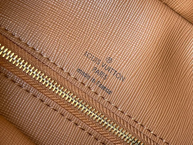 Louis Vuitton 棕米色印花帆布浅棕皮革装饰的波西米亚包 2
