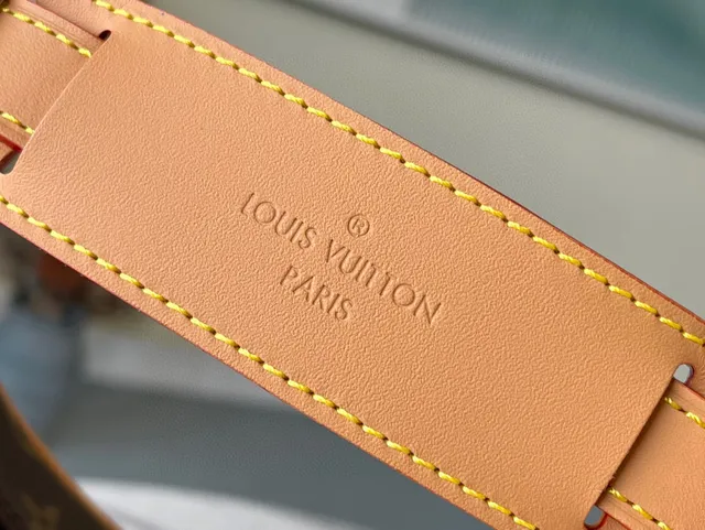 Louis Vuitton 棕米色印花帆布浅棕皮革装饰的波西米亚包 6