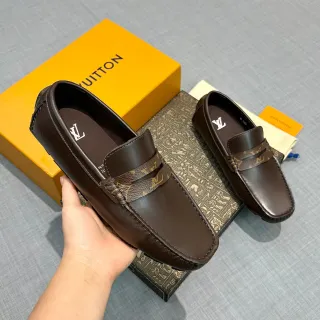 Louis Vuitton بني جلد مونوغرام حزام لافر