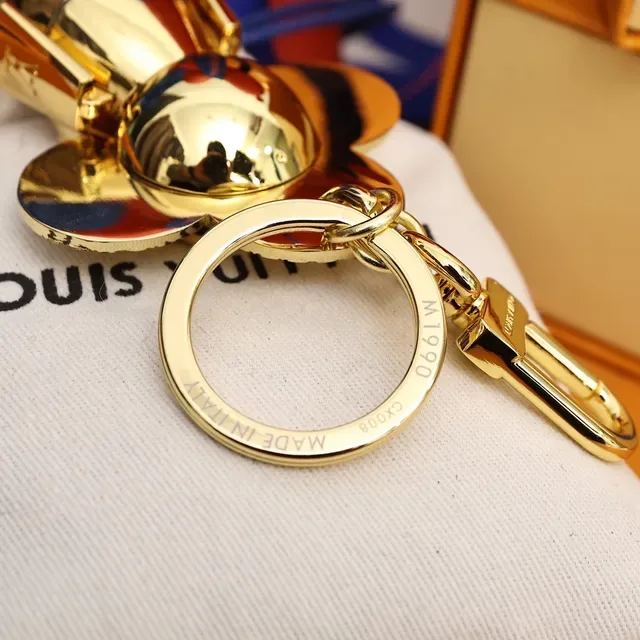 Louis Vuitton Bolso de Mano Gold Blue Metal con Cristales Embellished 9