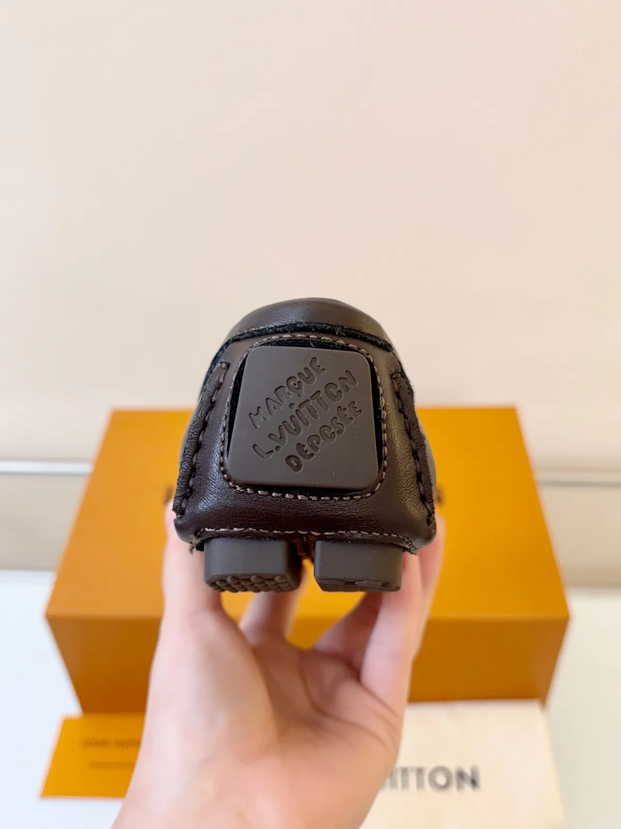 Louis Vuitton LV Buckle Loafer Brown Leather Loafers 4