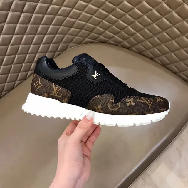 Louis Vuitton LV Trainer Black Brown Monogram Canvas Mixed-Material Upper Lifestyle Sneakers 5