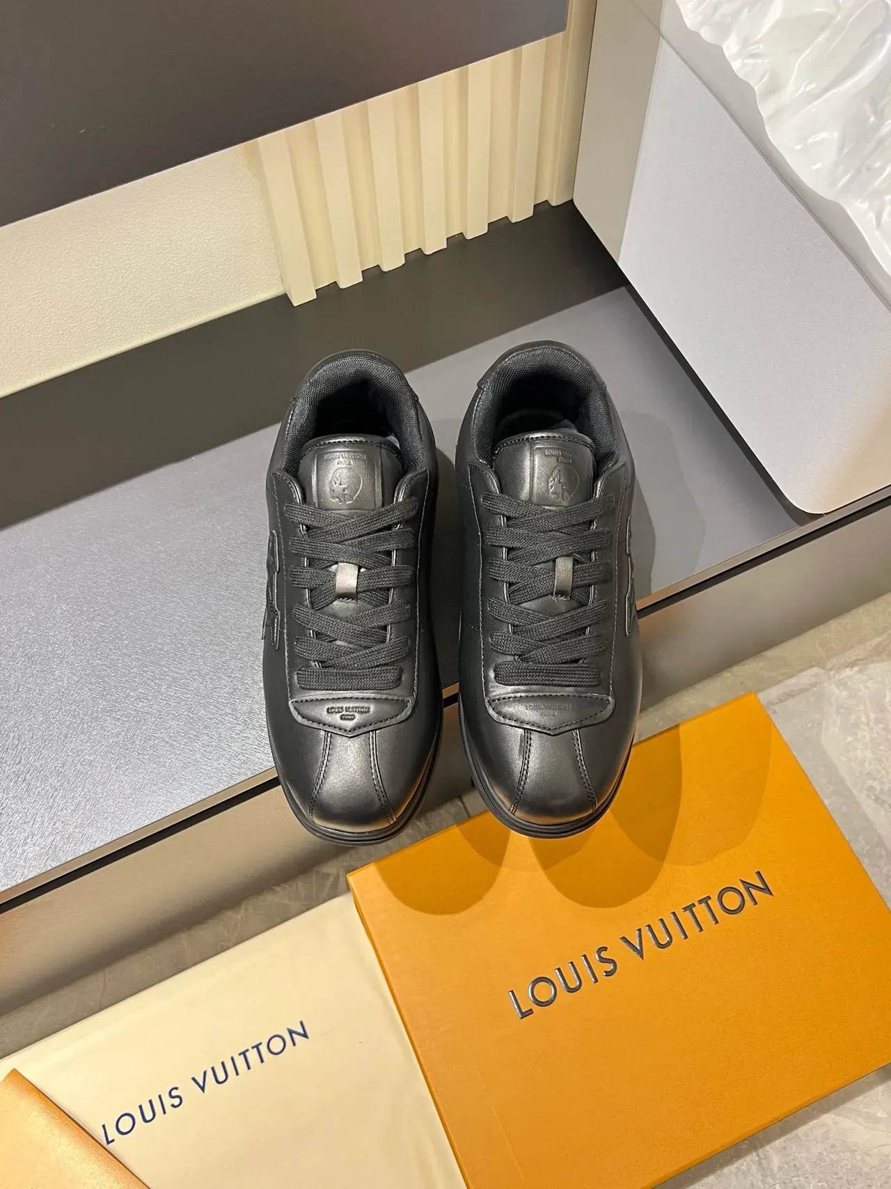 Louis Vuitton LV Trainer Black Lifestyle Sneakers 2