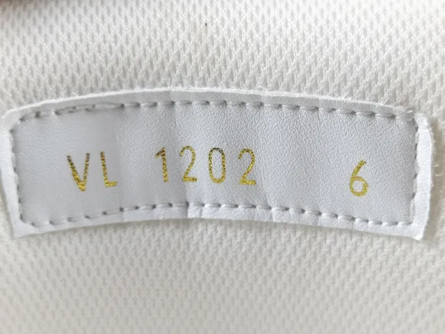 Louis Vuitton LV Tênis Laranja Branco Solado de Plataforma Dupla Tira Camada Chunky Sneakers 12