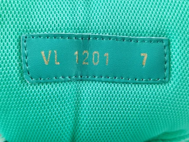 Louis Vuitton LV Trainer Branco e Verde Camada de Couro e Têxtil Superior Alça Larga Marca Lifestyle Sneakers 12