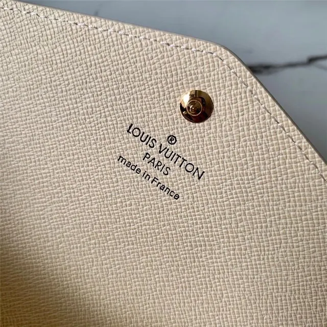 Louis Vuitton Monogram Canvas फ्लैप लंबा वॉलेट 4