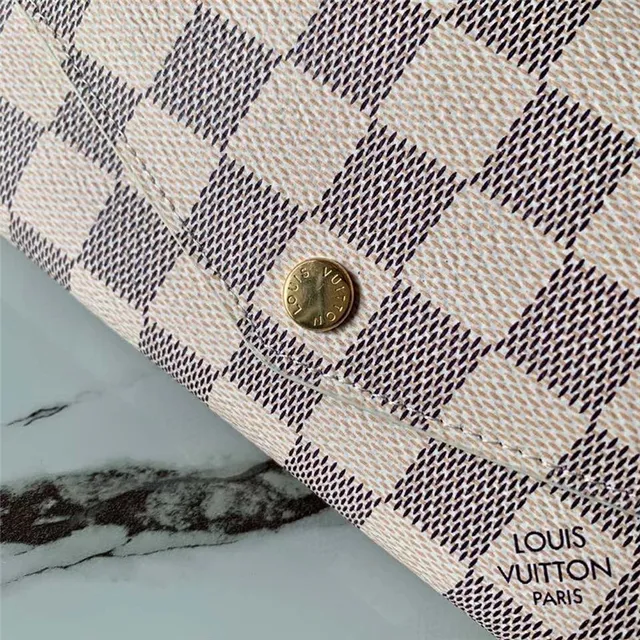 Louis Vuitton Monogram Canvas फ्लैप लंबा वॉलेट 6