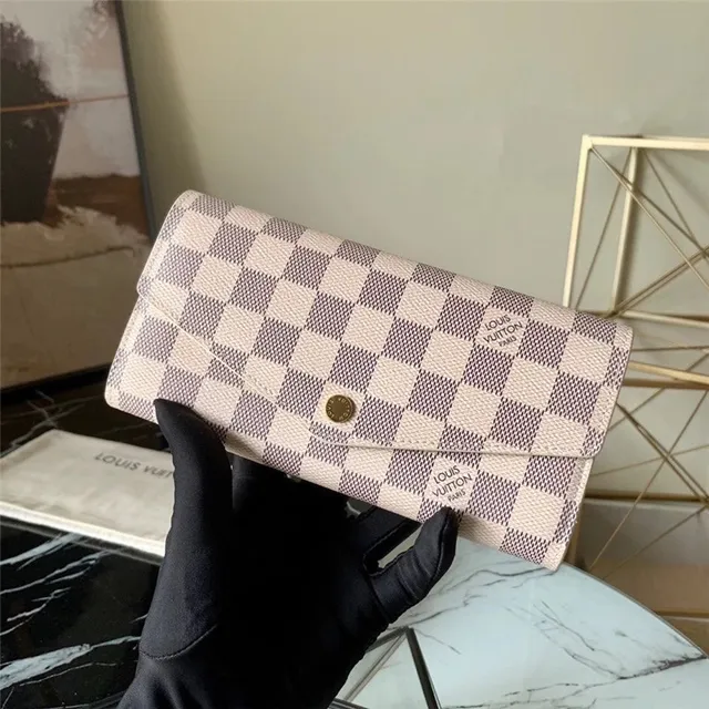 Louis Vuitton Monogram Canvas फ्लैप लंबा वॉलेट 7