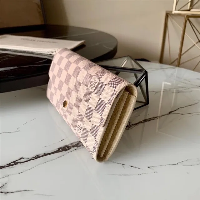 Louis Vuitton Monogram Canvas फ्लैप लंबा वॉलेट 9