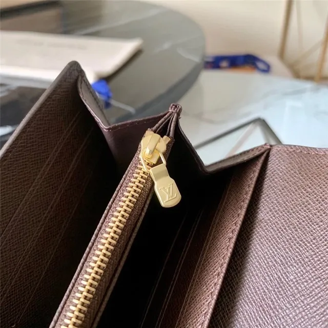 Louis Vuitton Monogram Canvas फ्लैप लंबा वॉलेट 13