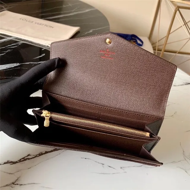 Louis Vuitton Monogram Canvas फ्लैप लंबा वॉलेट 15