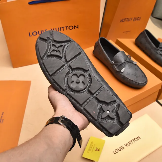Louis Vuitton Monogram Leather Bow Loafers 4