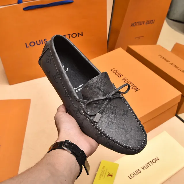 Louis Vuitton Monogram Leather Bow Loafers 6