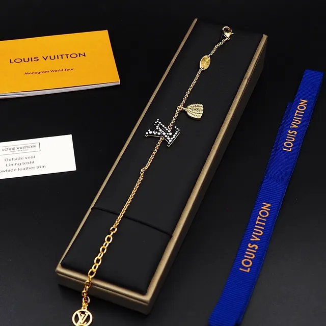 Louis Vuitton Monogram Shell Enamel Necklace 6