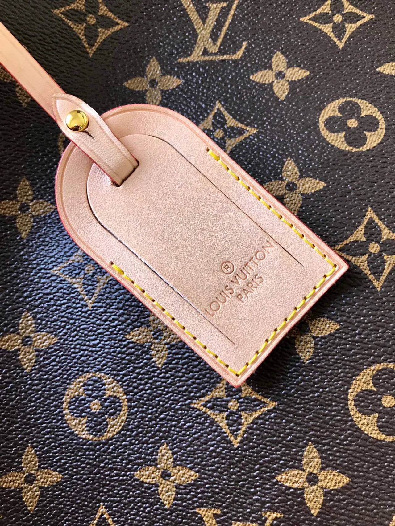 Louis Vuitton Neverfull à damier marron sac tote 20